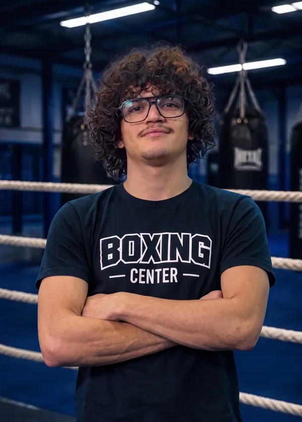 Fayez Draoui, coach boxing center