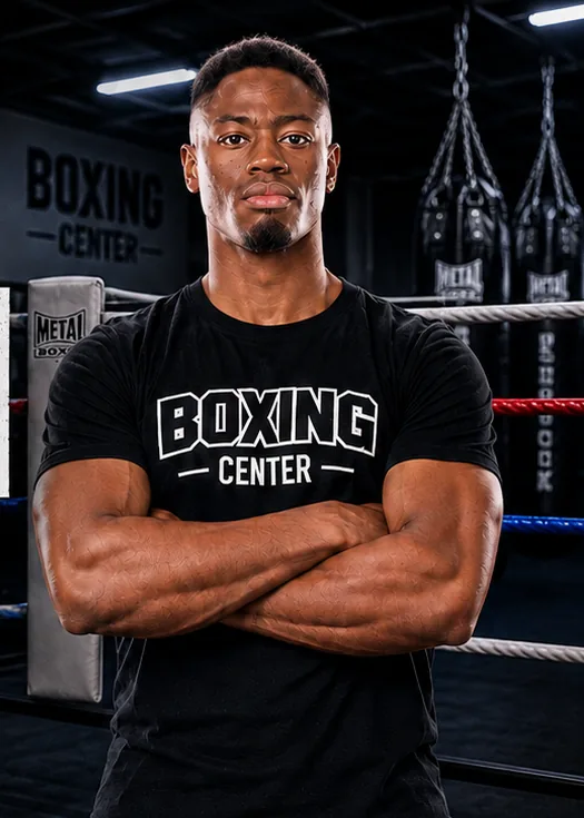 Johnson Suffo, boxeur professionnel