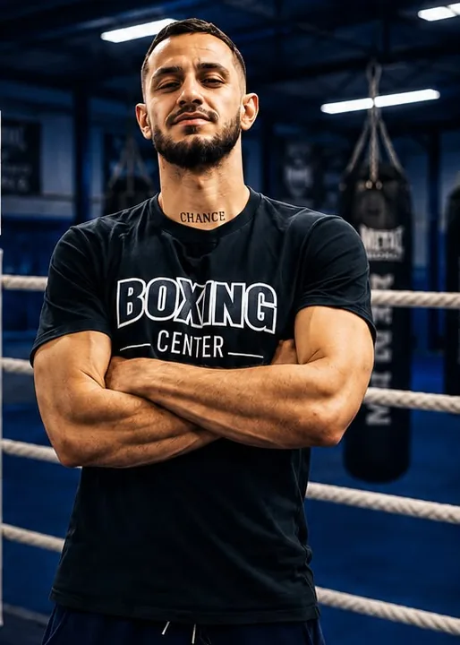 Valentin Tapia, head coach du boxing center portet